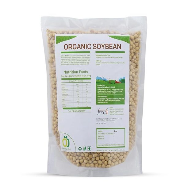 Organic Soyabean whole organic soyabean wholesaler