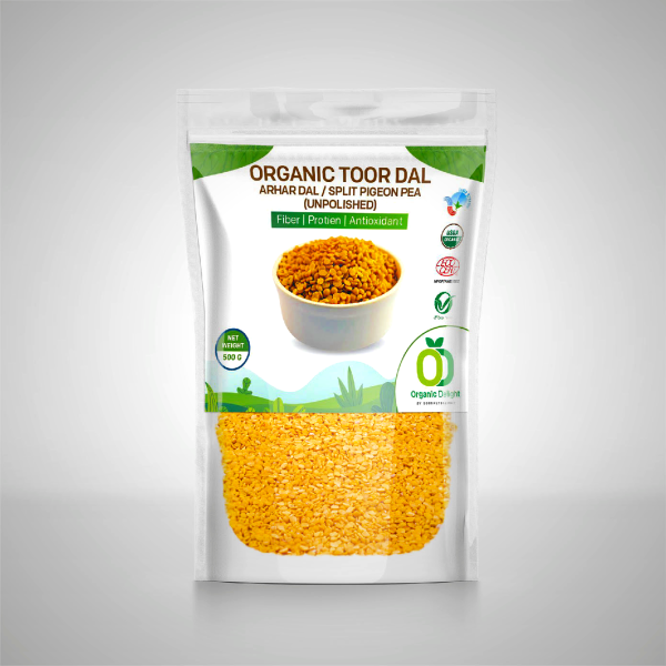 Organic Toor dal (Unpolished) tata sampann organic unpolished toor dal