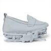 Camper Right Nina Mocassino Donna Pelle Grigio Pastello