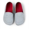 Camper Right Nina Mocassino Donna Pelle Grigio Pastello
