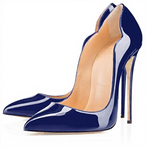 EDEFS Scarpe col Tacco Donna 120mm Tacchi Alti Sintetiche