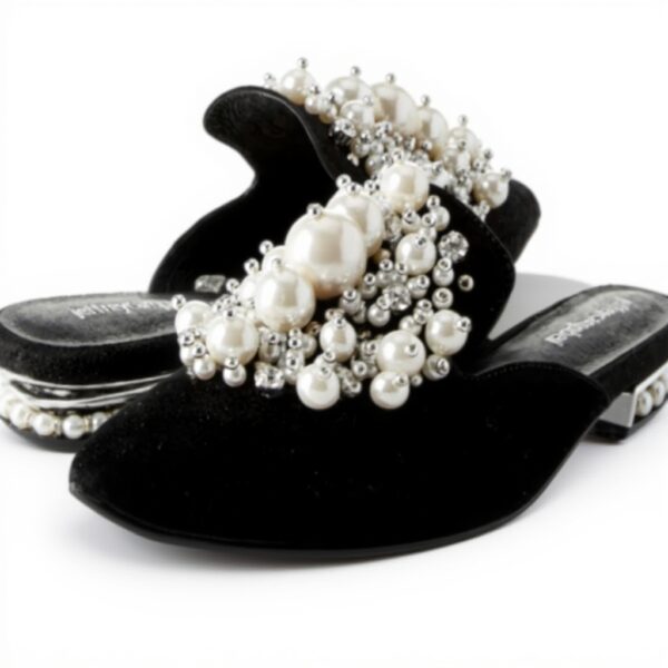 Sandali Jeffrey Campbell Punta Chiusa Nero Suede Donna