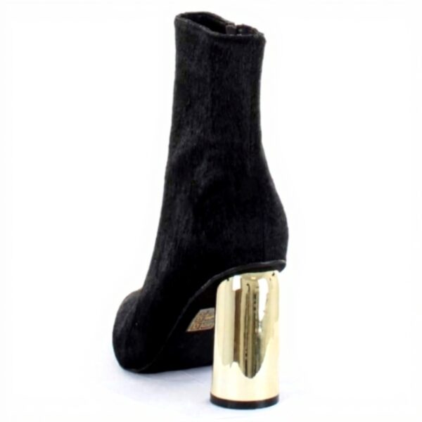 Stivali Jeffrey Campbell Nero Donna Tacco Oro Moda