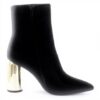 Stivali Jeffrey Campbell Nero Donna Tacco Oro Moda