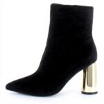 Stivali Jeffrey Campbell Nero Tacco Oro Donna Moda