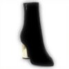Stivali Jeffrey Campbell Nero Tacco Oro Donna Moda