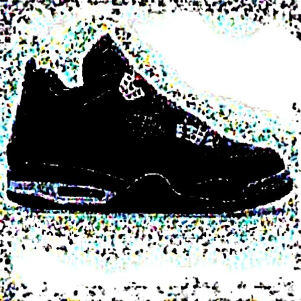 Nike Air Jordan 12 Retro Scarpe Basket Uomo Nero Bianco