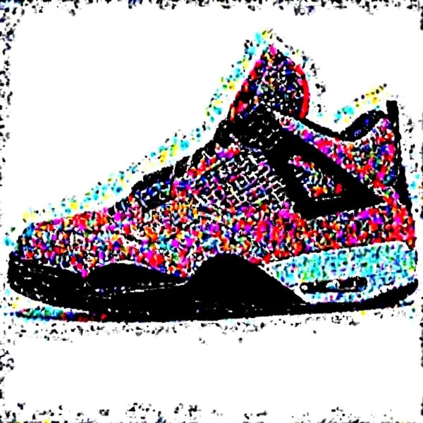 Nike Air Jordan 12 Retro Scarpe Basket Uomo Nero Bianco