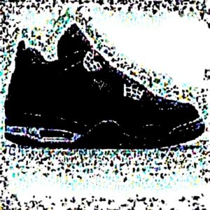 Nike Air Jordan 12 Retro Scarpe Basket Uomo Nero Bianco