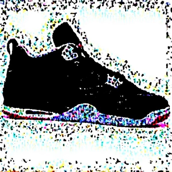 Nike Air Jordan 12 Retro Scarpe Basket Uomo Nero Bianco