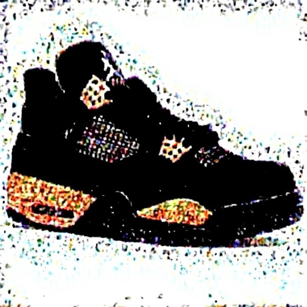 Nike Air Jordan 12 Retro Scarpe Basket Uomo Nero Bianco