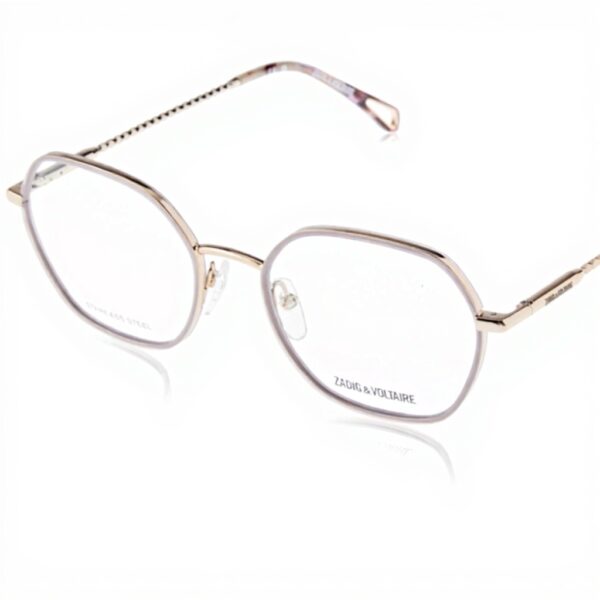 OPT FRAMES Zadig Voltaire occhiali acciaio oro luce donna