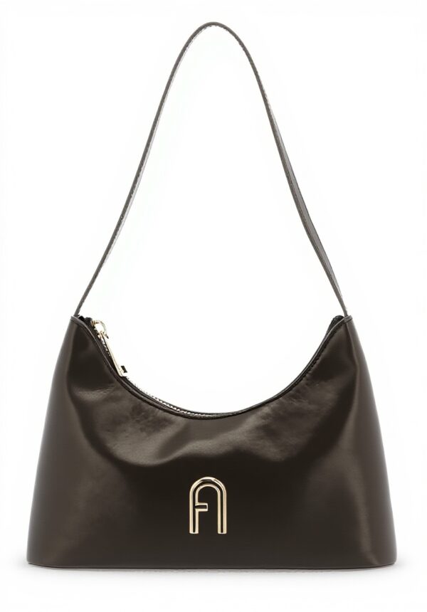 FURLA Borsa a spalla Mini Diamante pelle oro bronzo donna