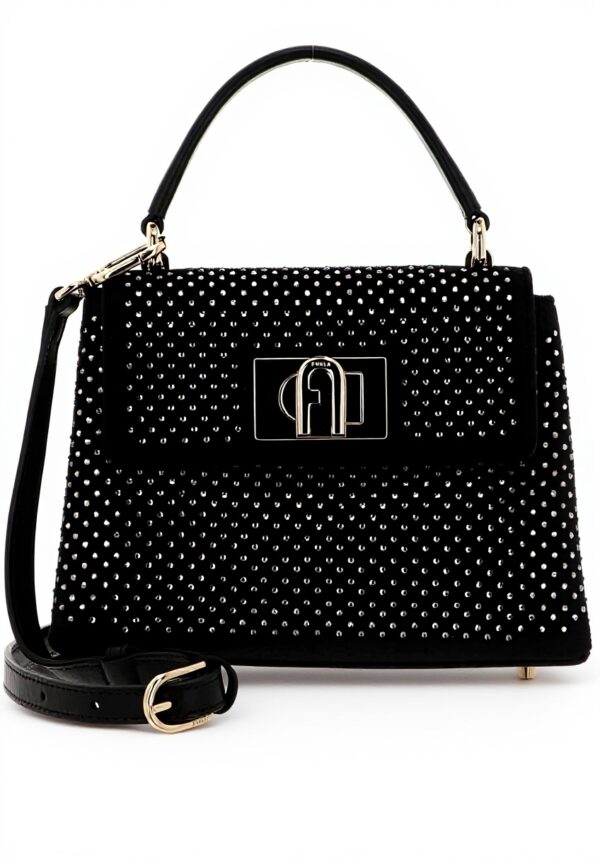 Furla Mini borsa a mano 1927 Nera: sintetico, cellulare