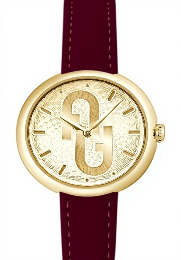 Furla Orologio Donna Cinturino Pelle Quadrante Champagne