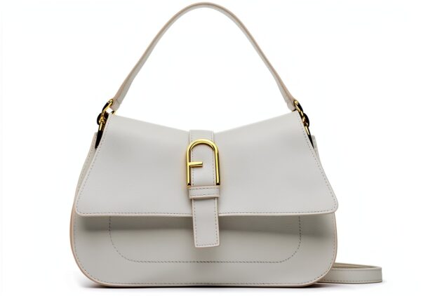 FURLA Flow M Top Handle Donna borsa pelle elegante versatile