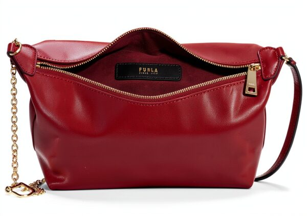 FURLA Nuvola Mini Crossbody Borsa Donna Pelle Liscia-4
