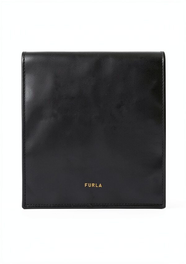 Borsa Furla Donna pelle chiusura spina maniglia oro-3