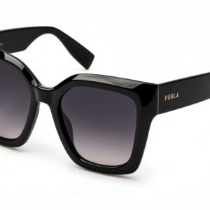 Sunglasses Furla Shiny Black Cura Quotidiana Donna-0