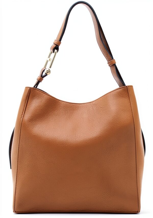 Borsa a spalla Furla Secchiello Nuvola Brandy pelle donna