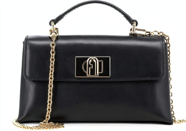 FURLA Mini Bag Nero Borse Donna Elegante Tracolla