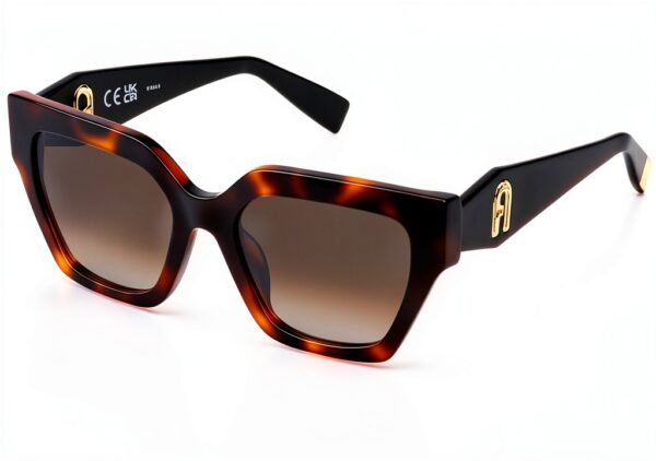 Occhiali da sole Furla SFU811 multicolor acetato quotidiano