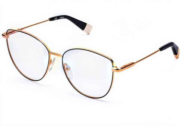 Montature occhiali Furla VFU301 0301 54 unisex oro metallo