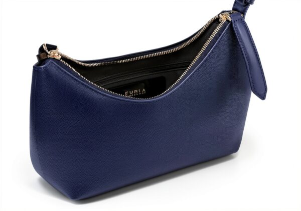 Borsa a spalla FURLA pelle liscia tasca zip donna-2