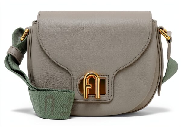Furla borsa a tracolla pelle agave design elegante donna