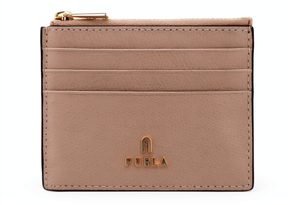FURLA Porta Carte Donna Zipped Card Case Pelle Design-1