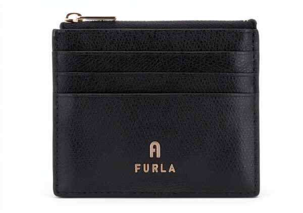 FURLA Porta Carte di Credito Donna Pelle Design Zip-1