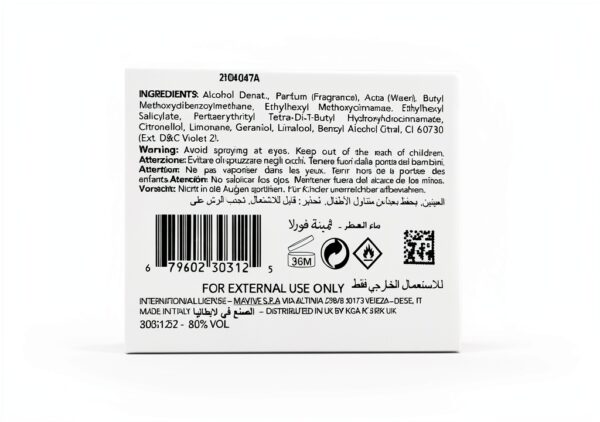 Profumo PARFÉM fragranza esclusiva massima durata qualità-4