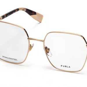 Occhiali da vista Furla donna Rose Gold Glitterate design-0