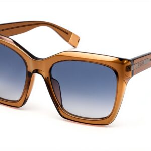 Furla Occhiali da Sole Donna Trasparenti Cognac Moda-0